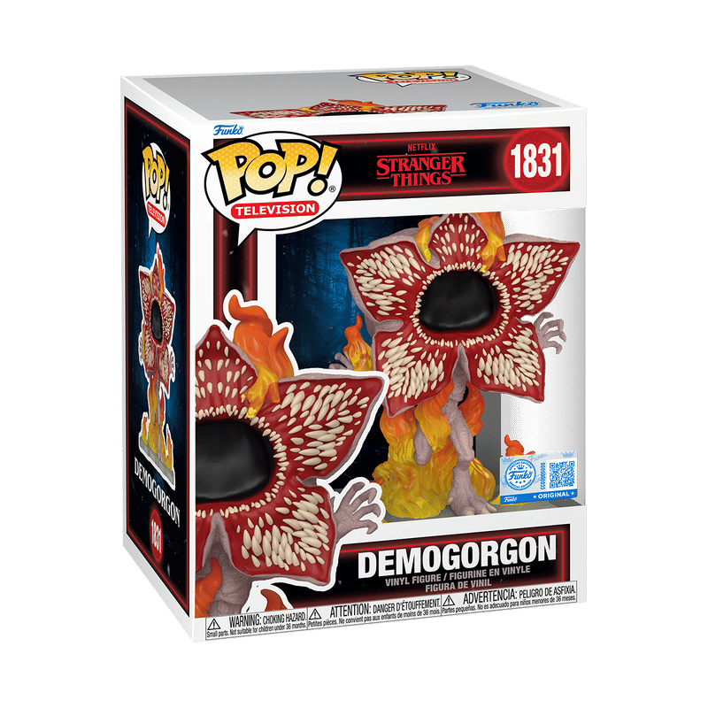 Pop! Premium Demogorgon on Fire