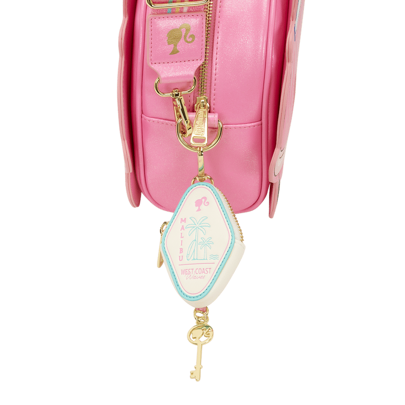 Barbie Corvette Car Light-Up Crossbody Bag with Coin Bag