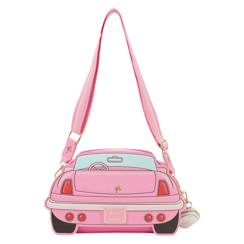 Barbie Corvette Car Light-Up Crossbody Bag with Coin Bag