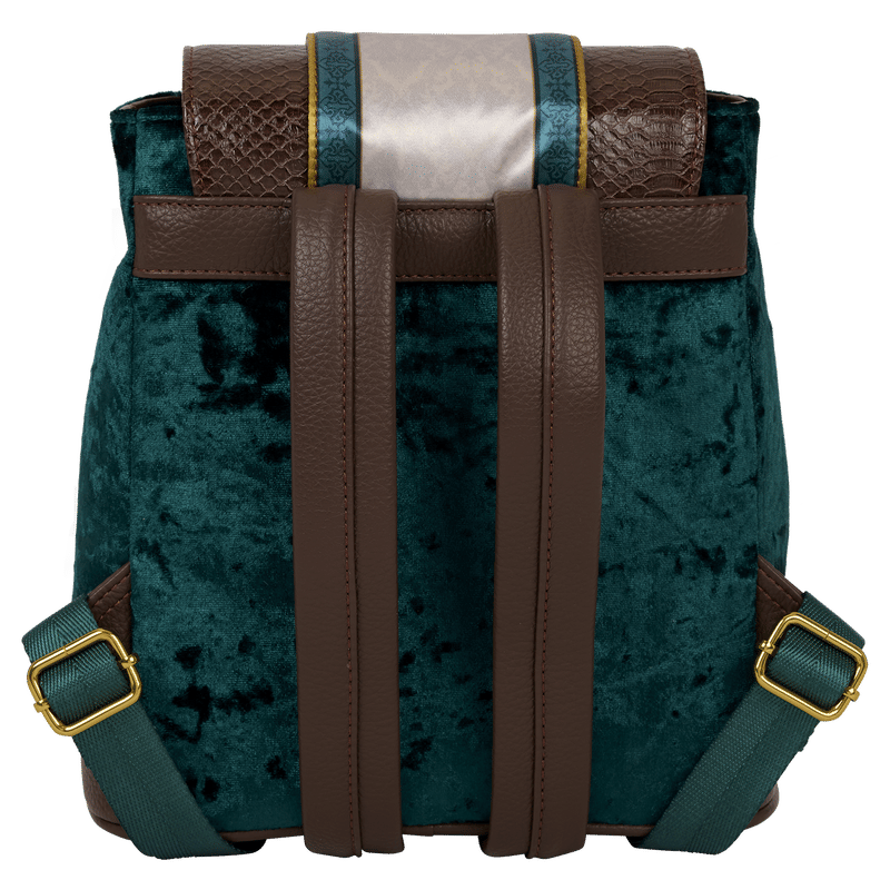 Exclusive Harry Potter Slytherin Banner Velvet Mini Backpack