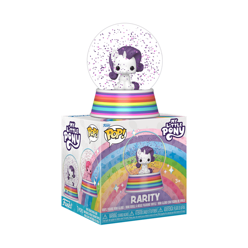Rarity Mini Glitter Globe