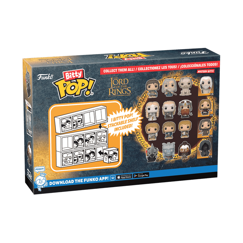 Bitty Pop! The Lord of the Rings 4-Pack Series 2