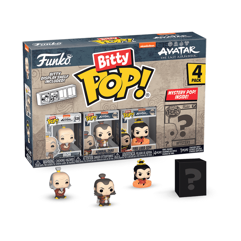 Bitty Pop! Avatar The Last Airbender 4-Pack Series 3