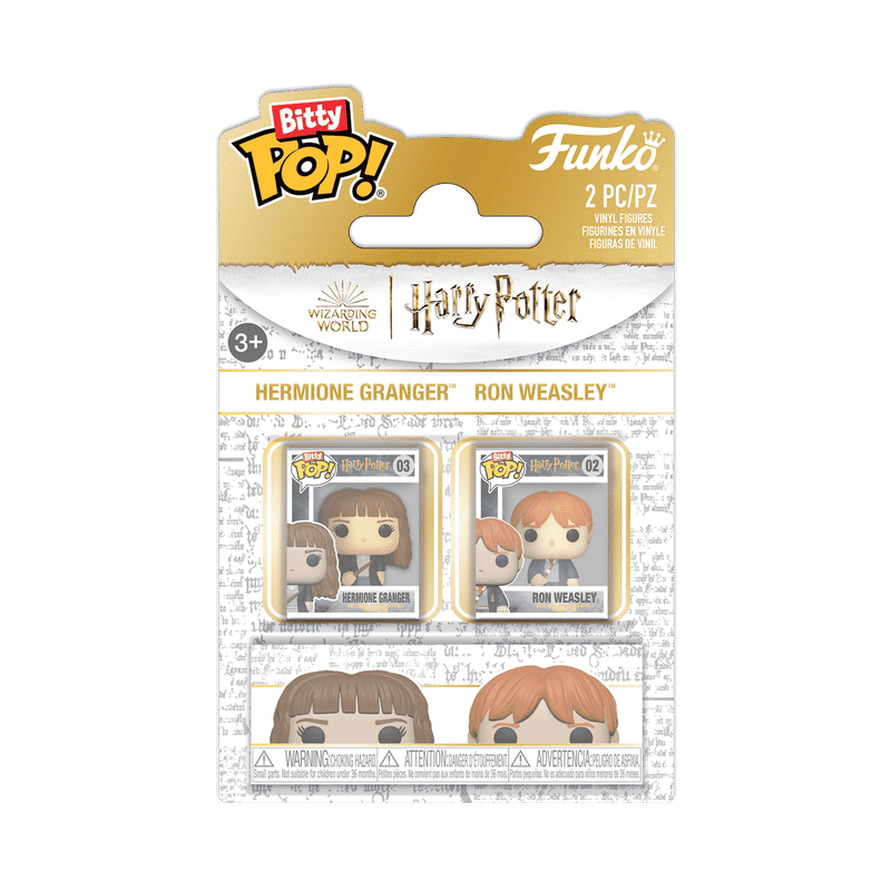 Bitty Pop! Hermione Granger & Ron Weasley 2-Pack