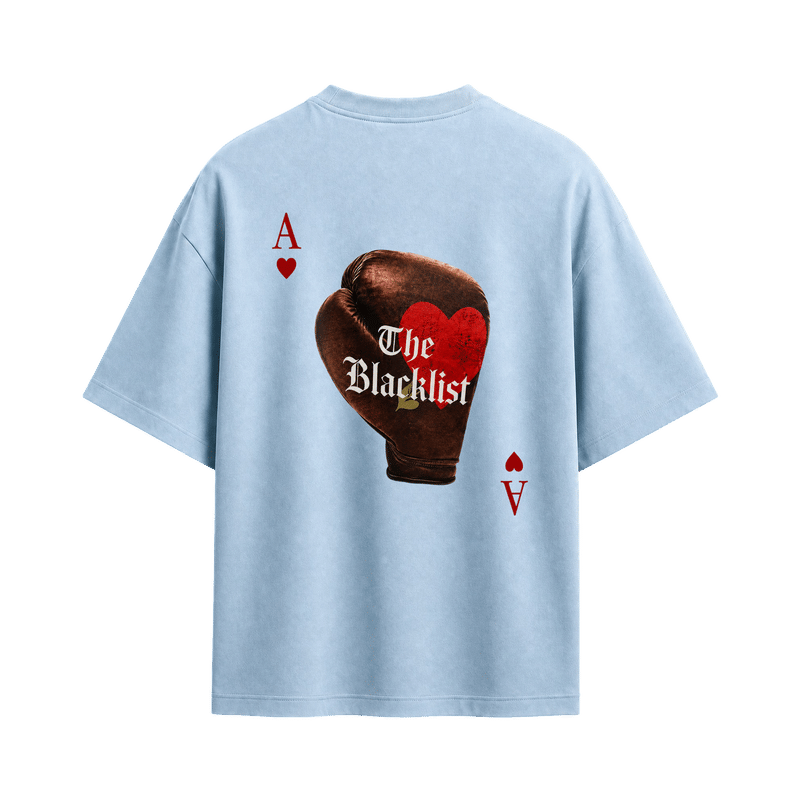 Blacklist Knockout Club Ice-Blue T-shirt