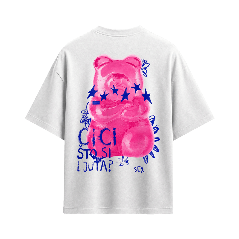 Blacklist Pink Panic White T-shirt