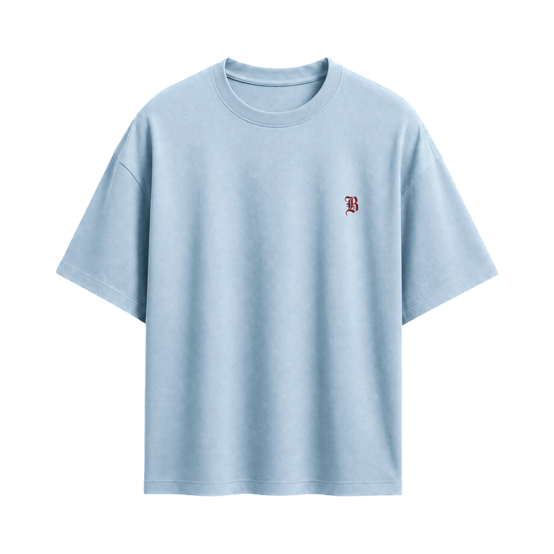 Blacklist Retro Racer Ice-Blue T-shirt