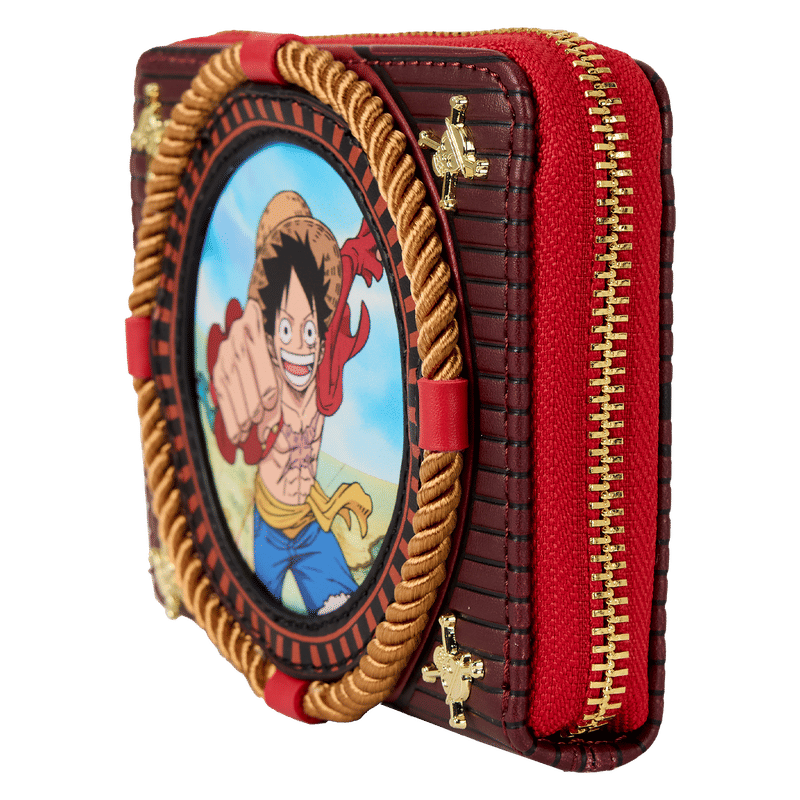 One Piece Luffy Zip Around Wallet