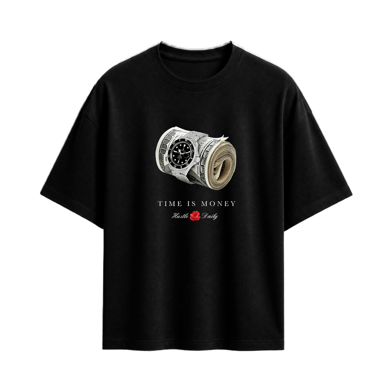 Blacklist Time Is Money Black T-shirt