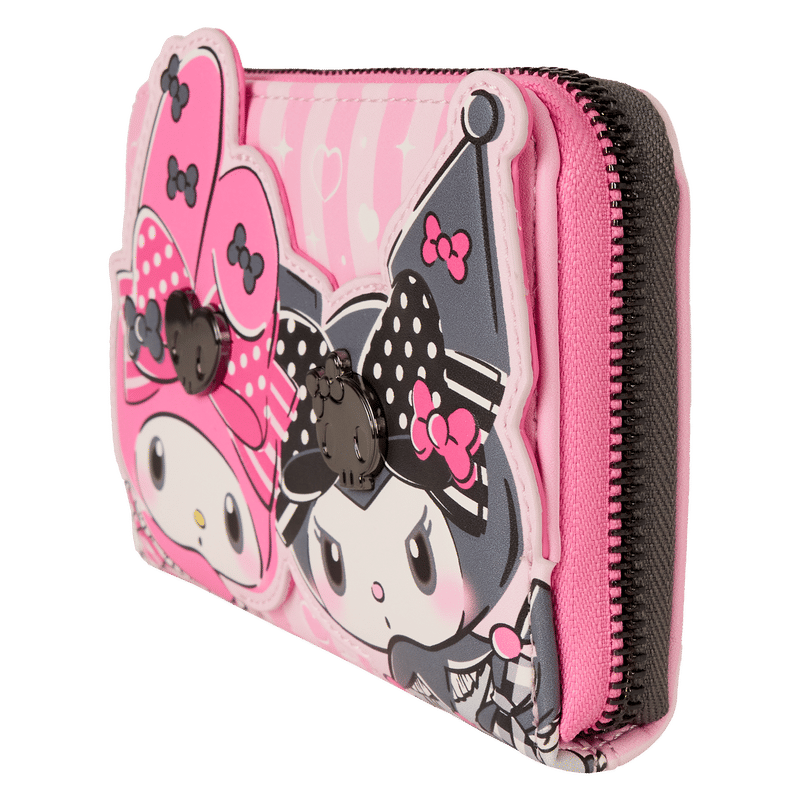 Sanrio My Melody & Kuromi Zip Around Wallet