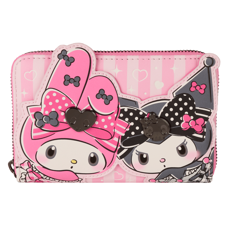 Sanrio My Melody & Kuromi Zip Around Wallet