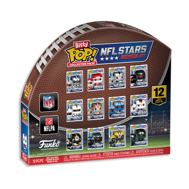 Bitty Pop! Collector NFL Stars 12-Pack