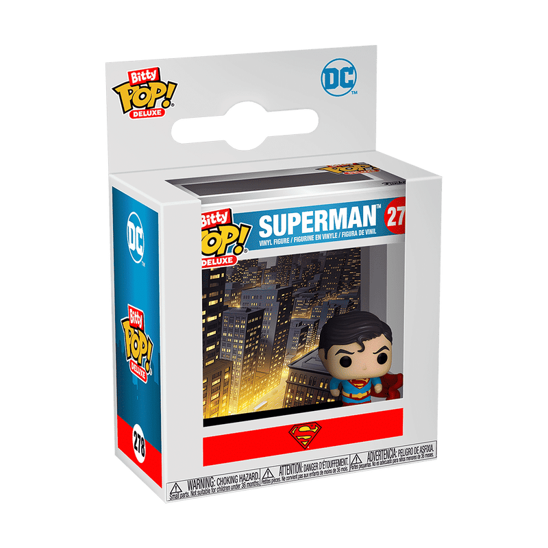 Bitty Pop! Deluxe Superman (Cityscape)