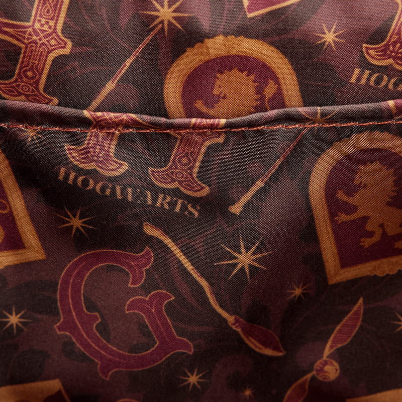 Exclusive Harry Potter Gryffindor Banner Velvet Mini Backpack
