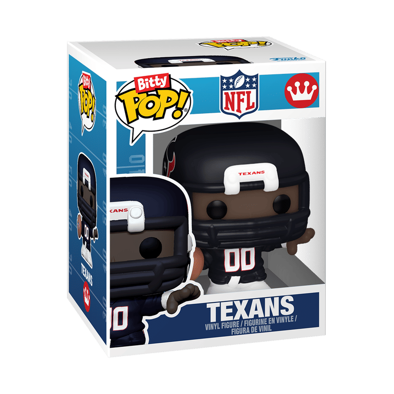Bitty Pop! Helmet & Player Texans