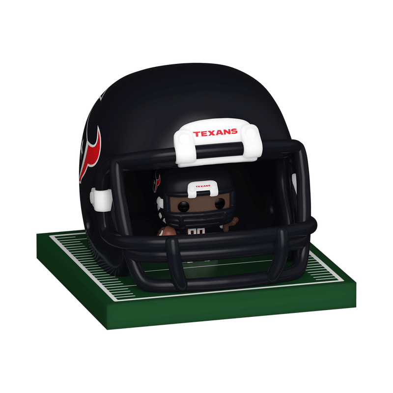 Bitty Pop! Helmet & Player Texans