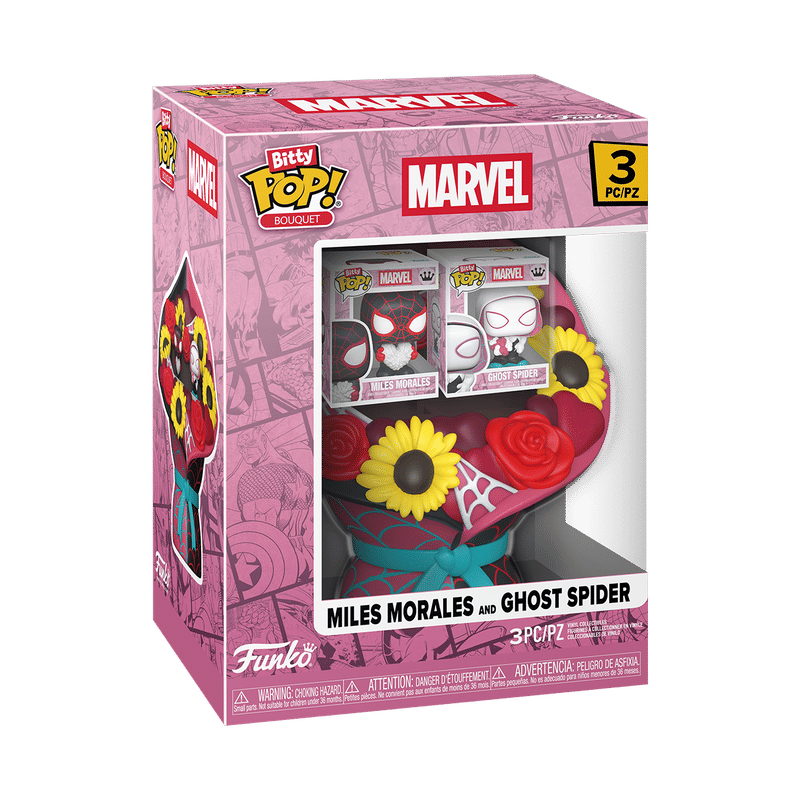 Bitty Pop! Bouquet Mile Morales & Ghost Spider (Valentine)