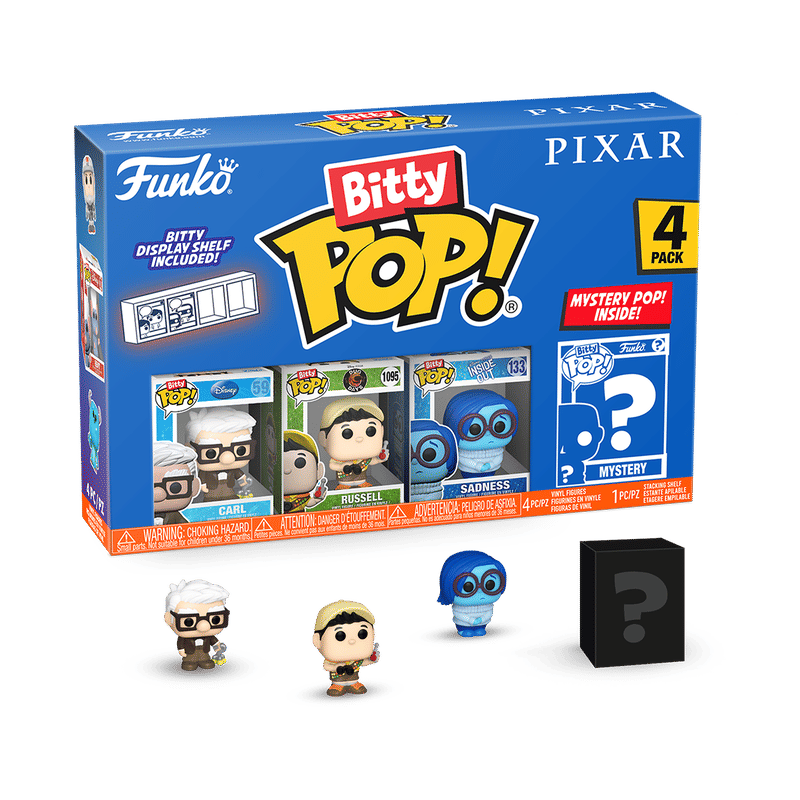 Bitty Pop! Pixar 4-Pack Series 3