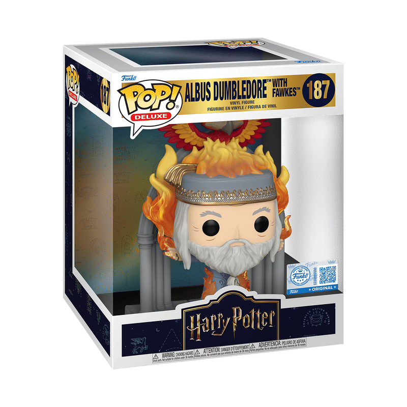 Pop! Deluxe Albus Dumbledore with Fawkes