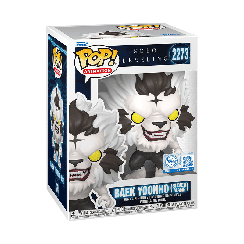 Pop! Baek Yoonho (Silver Mane)