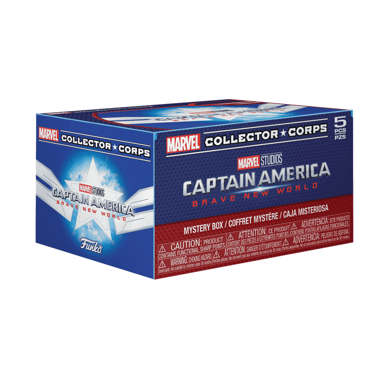 Captain America Brave New World Collector Corps Box