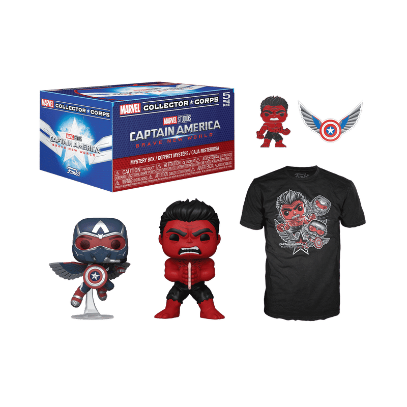 Captain America Brave New World Collector Corps Box