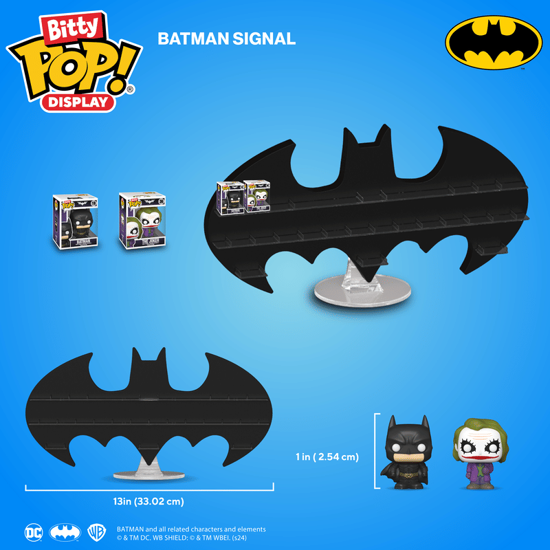 Bitty Pop! Display Bat-Signal