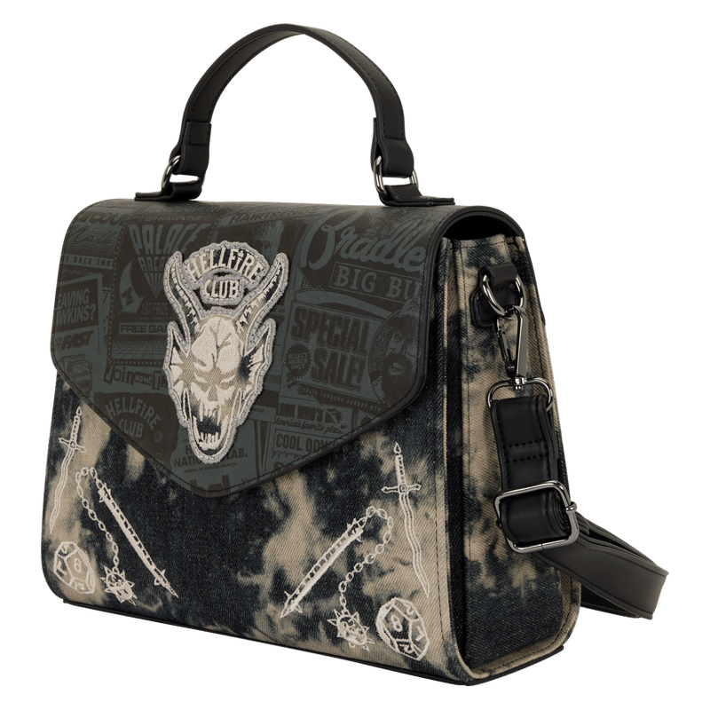 Stranger Things 5 Hellfire Club Crossbody Bag