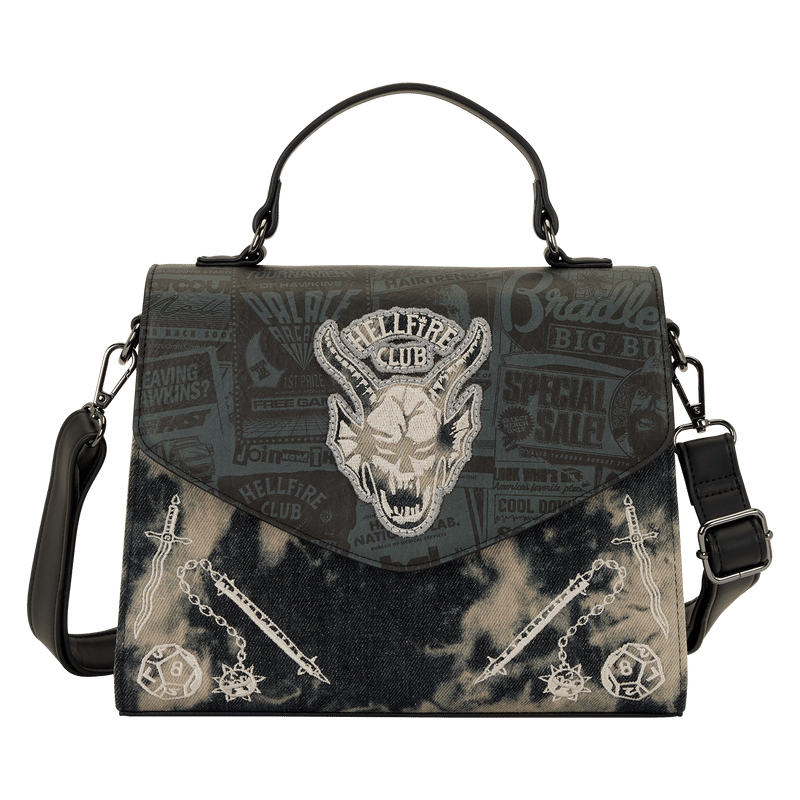 Stranger Things 5 Hellfire Club Crossbody Bag