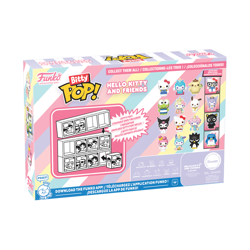 Bitty Pop! Hello Kitty and Friends 4-Pack Series 1