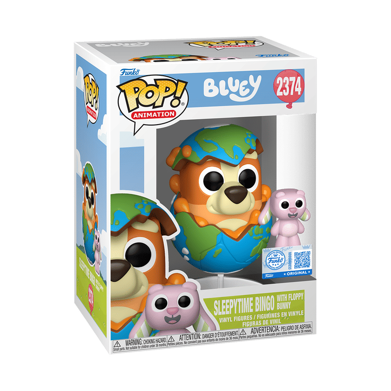 Pop! & Buddy Sleepytime Bingo with Floppy Bunny