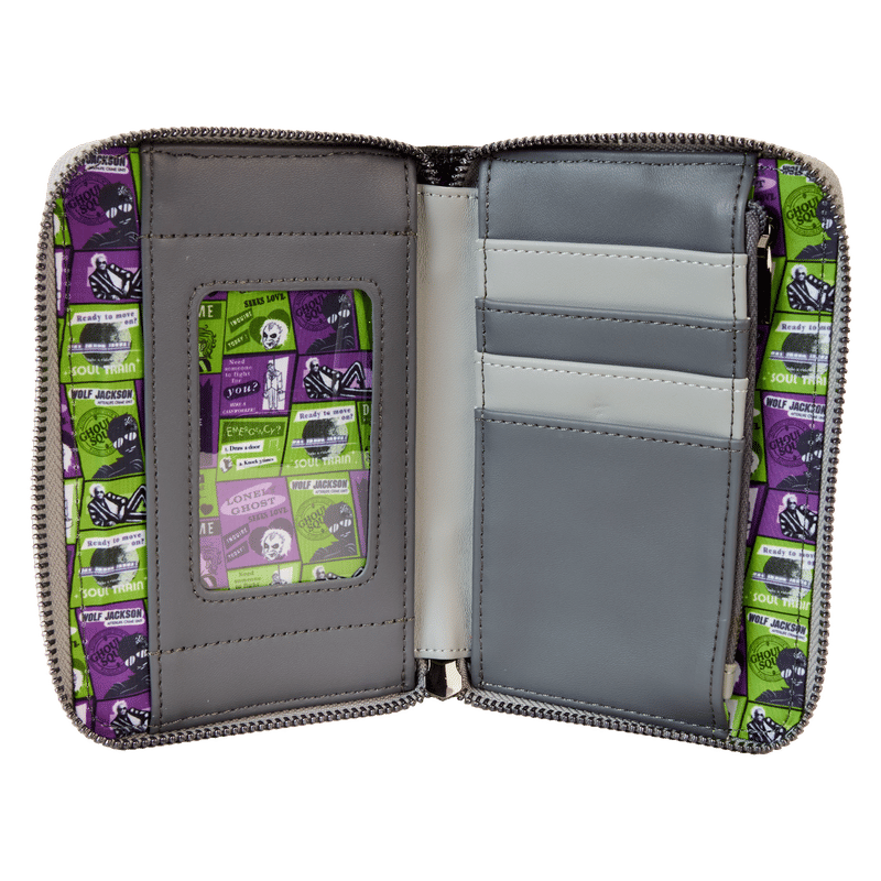 Beetlejuice Beetlejuice Lydia Deetz Cosplay Zip Around Wallet