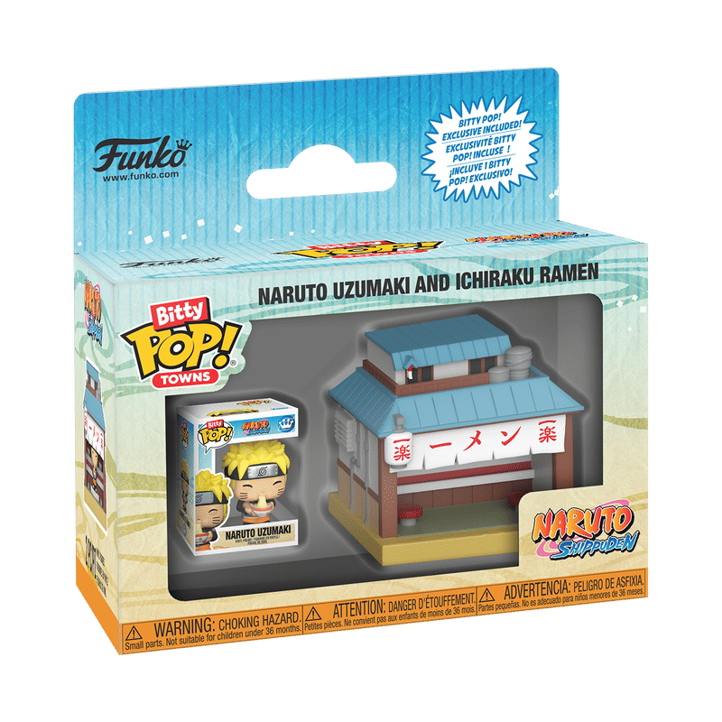 Bitty Pop! Towns Naruto Uzumaki and Ichiraku Ramen