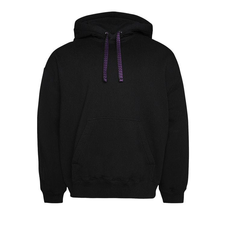 Lanvin Curb Lace Hoodie Black