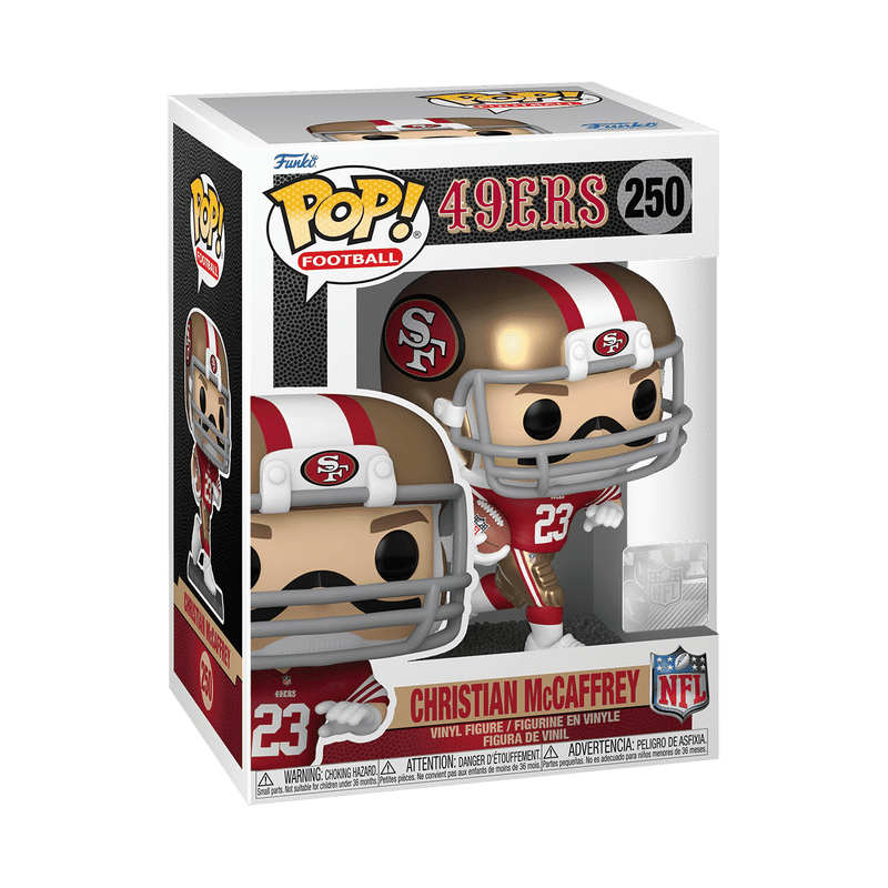 Pop! Christian McCaffrey (49ers Home Uniform)