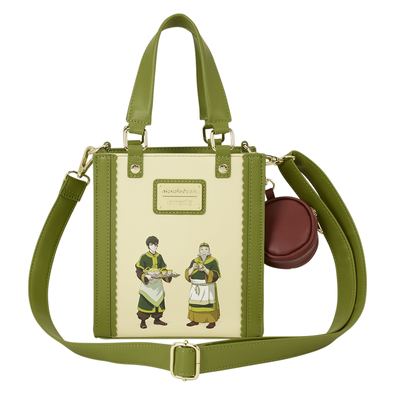 Avatar: The Last Airbender Jasmine Dragon Mini Tote Crossbody Bag with Coin Bag