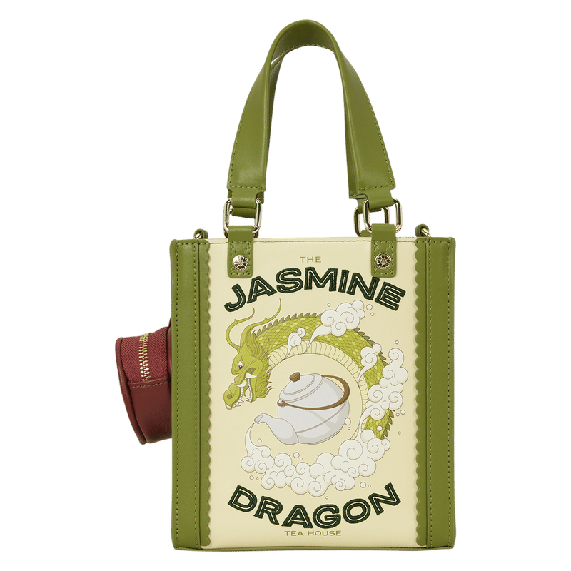Avatar: The Last Airbender Jasmine Dragon Mini Tote Crossbody Bag with Coin Bag