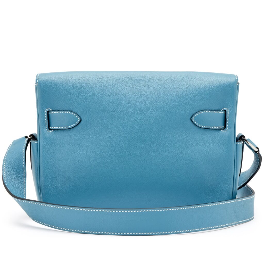 Bleu Jean Evercolor Kelly Messenger Palladium Hardware, 2024