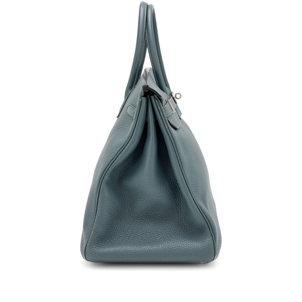 Bleu Orage Clemence Birkin 40 Palladium Hardware, 2012
