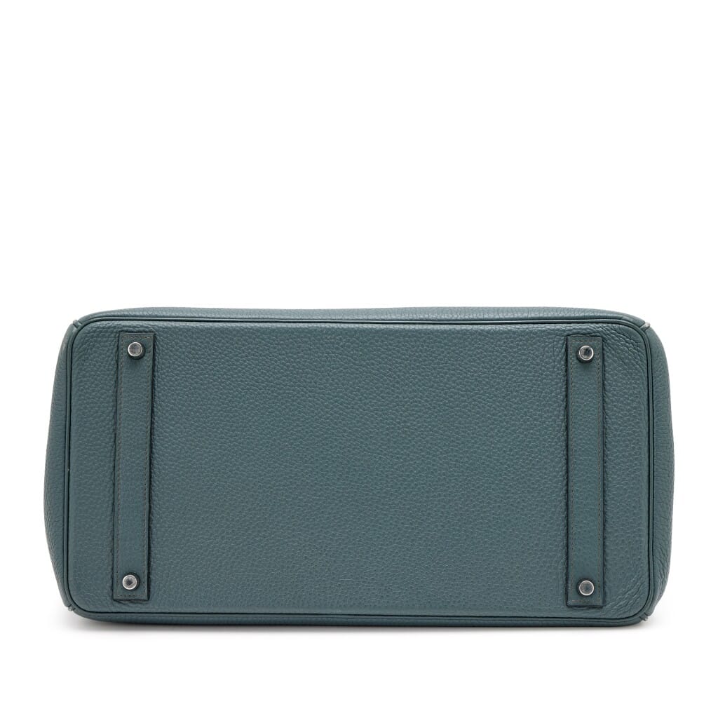 Bleu Orage Clemence Birkin 40 Palladium Hardware, 2012