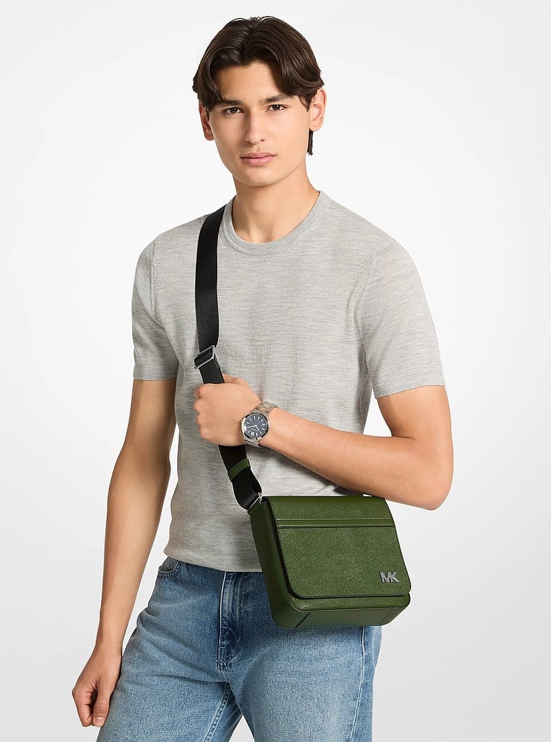 Cooper Leather Crossbody Bag