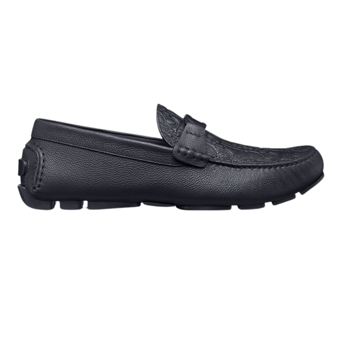 Dior Odéon Loafer Navy Blue Grained Calfskin and Navy Blue Dior Gravity Leather