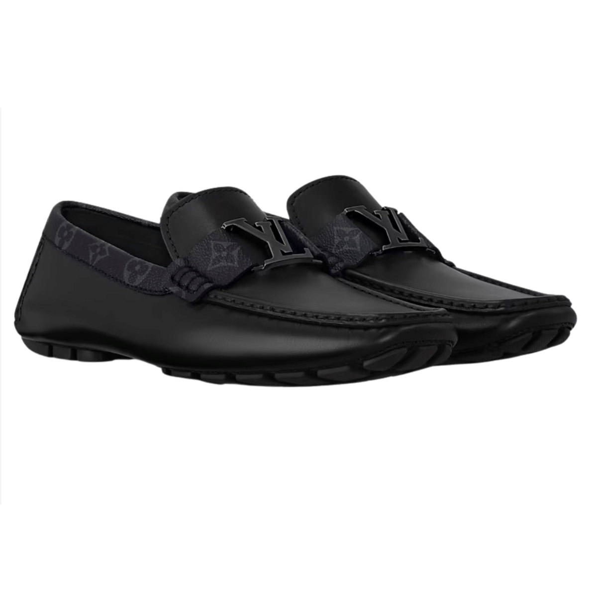 Louis Vuitton Monte Carlo Moccasins Black
