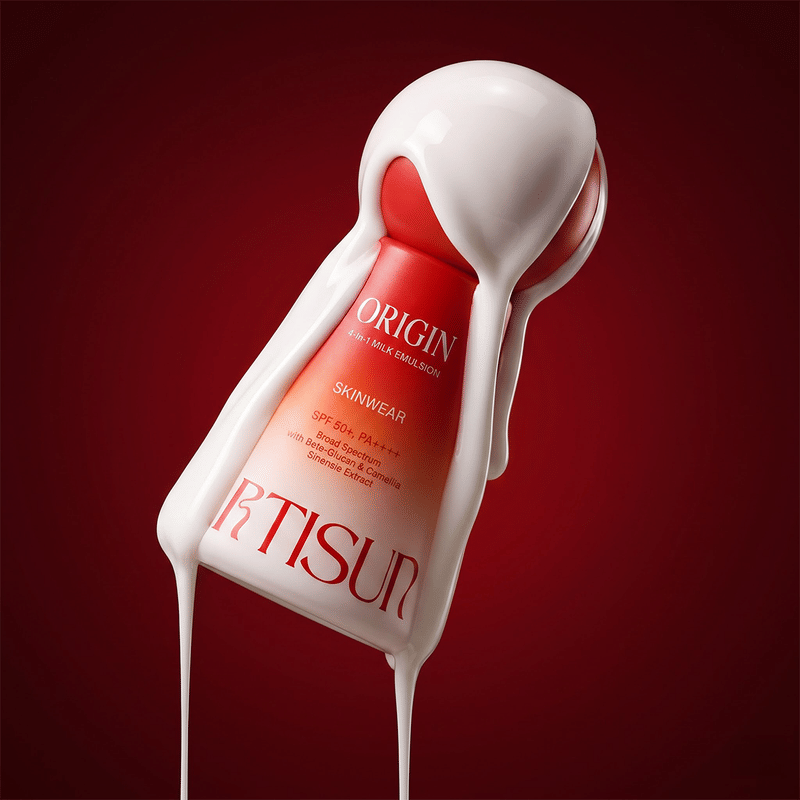 Artisun Origin 4-in-1 Milk Emulsion Sunscreen SPF 50+ PA++++ | Skinwear™