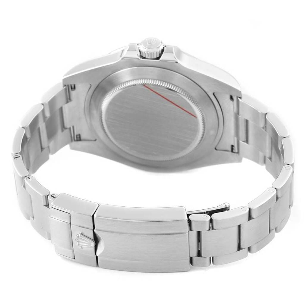 Explorer II (Reference 216570). A 42mm stainless steel automatic wristwatch with date and dual time. 2012