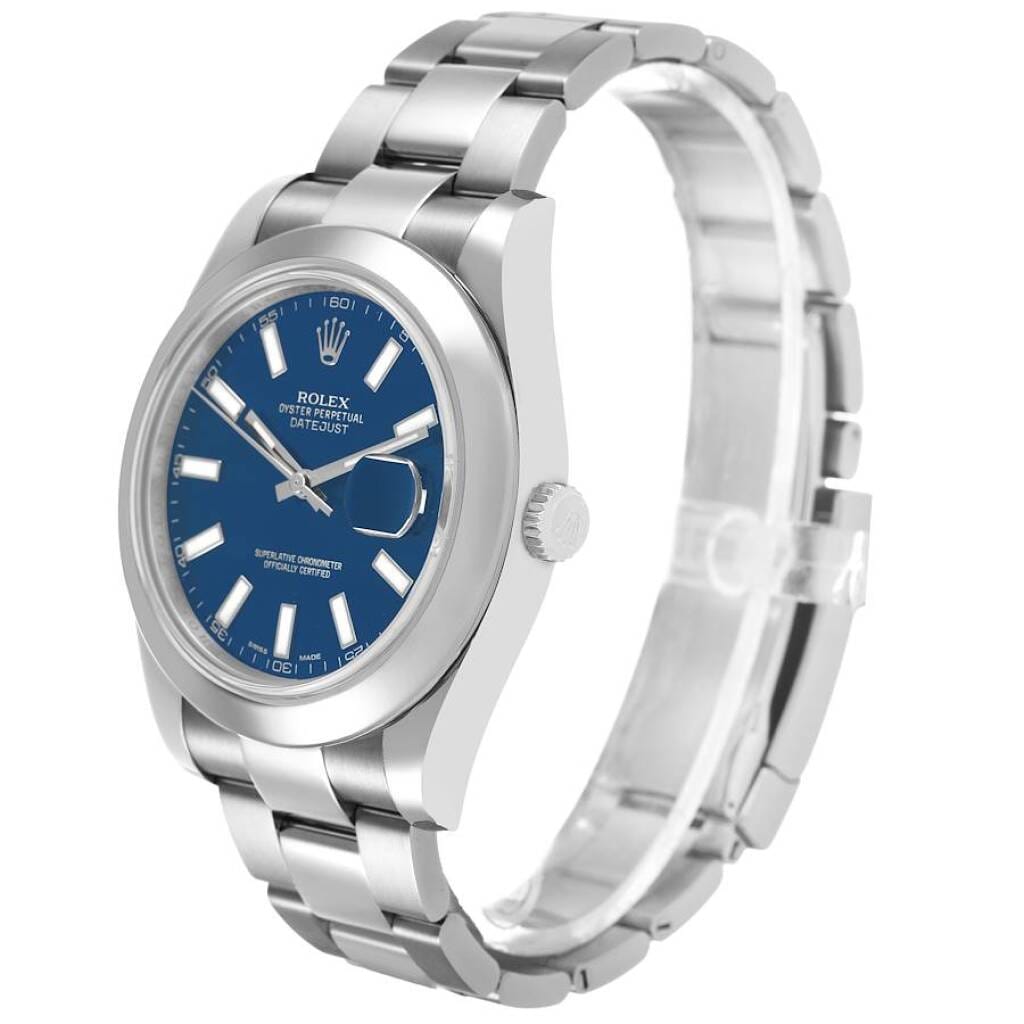 Datejust (Reference 116300). A 41mm stainless steel automatic wristwatch with date. 2013