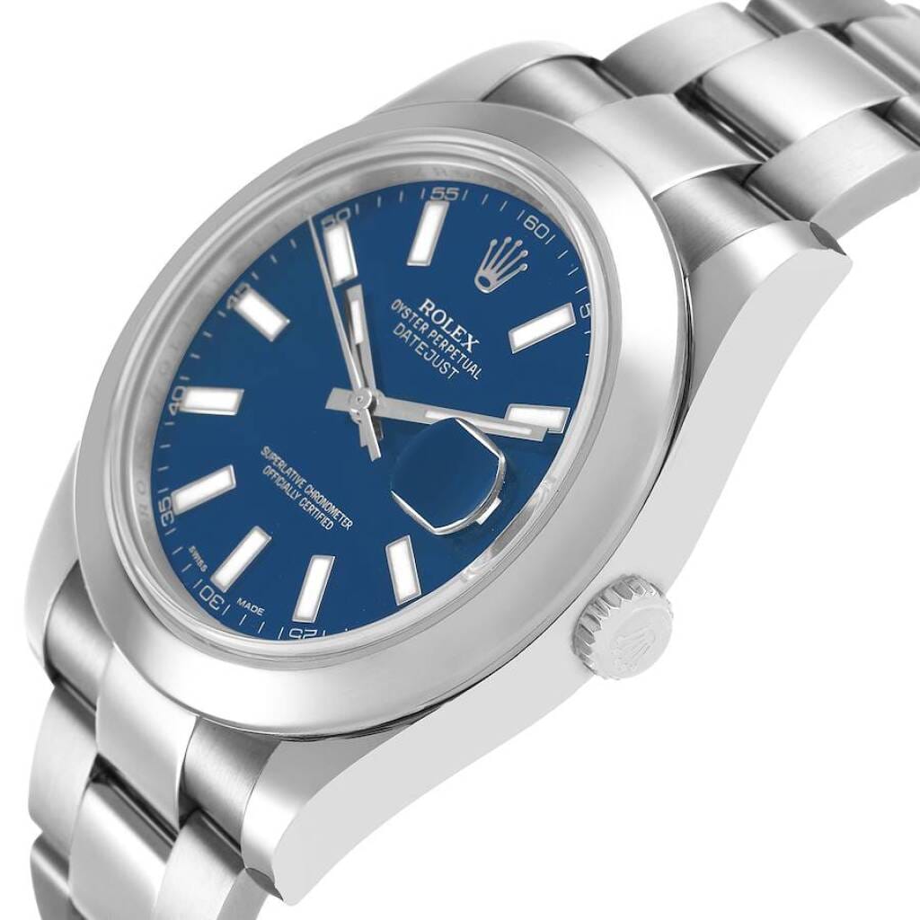Datejust (Reference 116300). A 41mm stainless steel automatic wristwatch with date. 2013