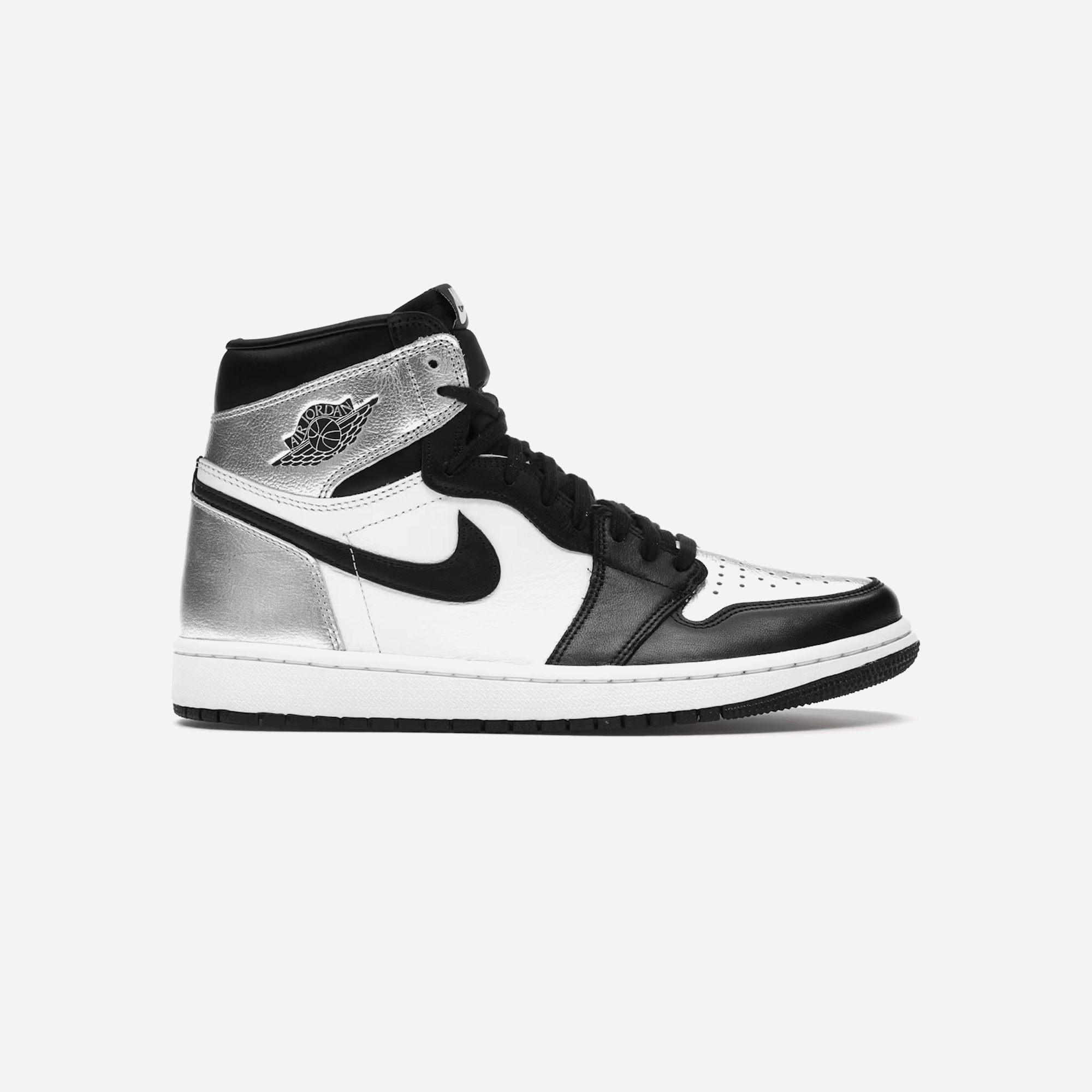 Nike Air Jordan 1 Retro High Silver Toe WMNS