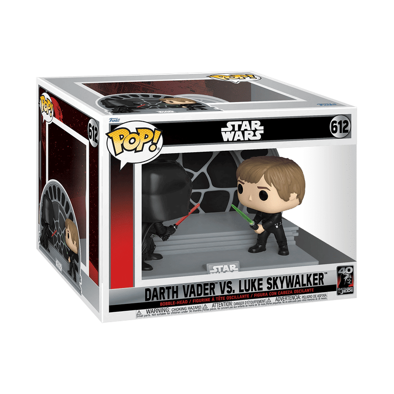 Pop! Moment Darth Vader vs. Luke Skywalker
