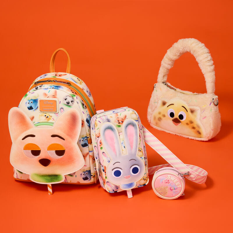 Zootopia 2 Nick Wilde Cotton Candy Cosplay All-Over Print Mini Backpack